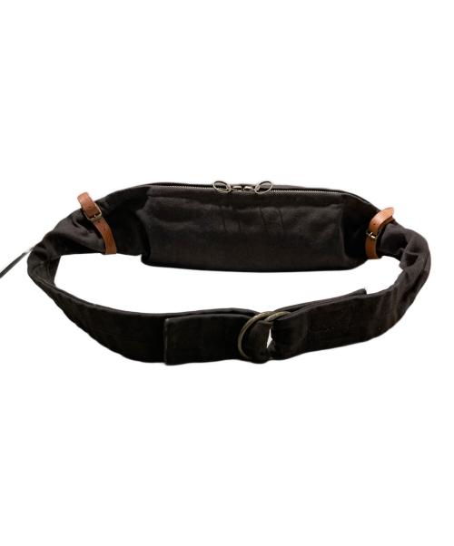 KAPITAL（キャピタル）KAPITAL (キャピタル) 6号帆布 モアリトルスナフキンBAG ブラックの古着・服飾アイテム