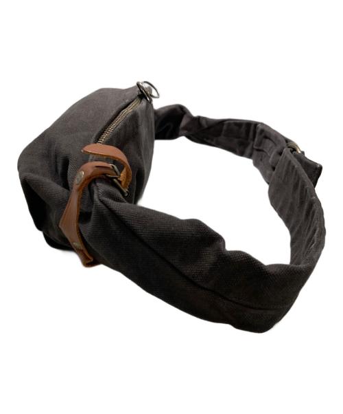 KAPITAL（キャピタル）KAPITAL (キャピタル) 6号帆布 モアリトルスナフキンBAG ブラックの古着・服飾アイテム