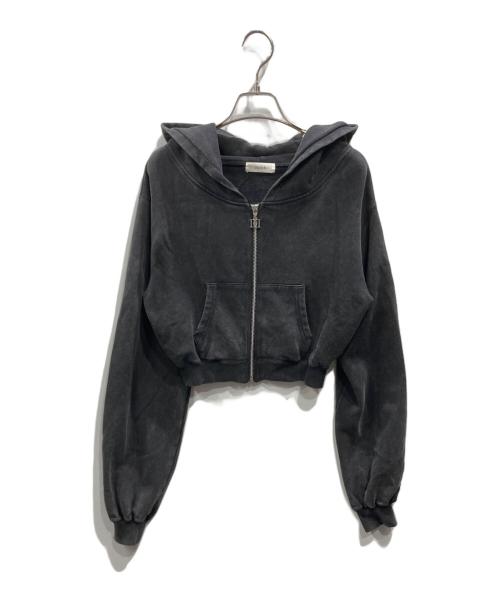 darich（ダーリッチ）darich (ダーリッチ) ロゴレザースウェットアンサンブル ブラック サイズ:freeの古着・服飾アイテム