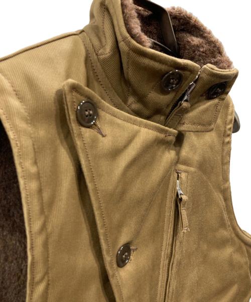 freewheelers（フリーホイーラーズ）FREEWHEELERS (フリーホイーラーズ) WINTER AVIATORS'VEST ブラウン サイズ:36の古着・服飾アイテム