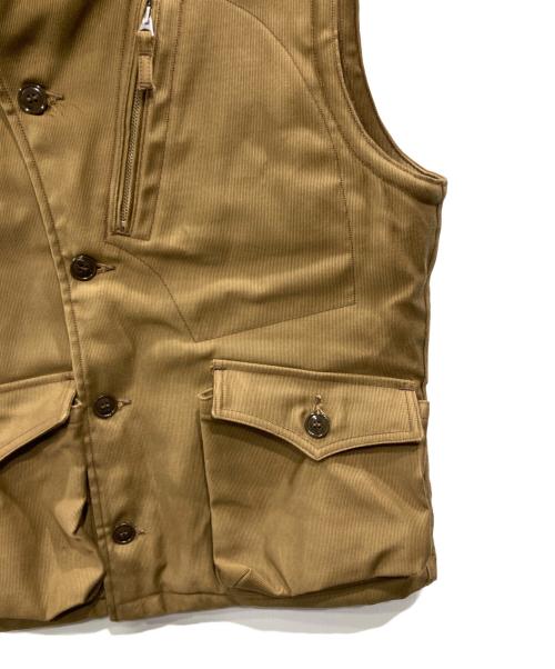 freewheelers（フリーホイーラーズ）FREEWHEELERS (フリーホイーラーズ) WINTER AVIATORS'VEST ブラウン サイズ:36の古着・服飾アイテム
