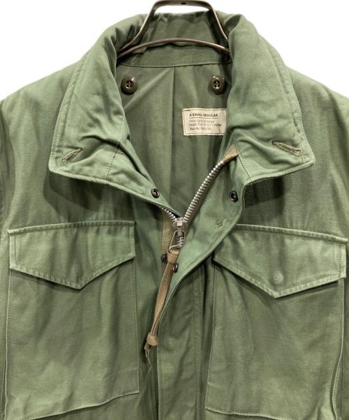 THE REAL McCOY'S（ザ・リアルマッコイズ）THE REAL McCOY'S (ザ・リアルマッコイズ) Ｍ-65 フェールドジャケット カーキ サイズ:XSの古着・服飾アイテム