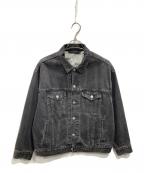 LEVI'Sリーバイス）の古着「UNIVERSAL MONSTERSデニムジャケット」｜ブラック