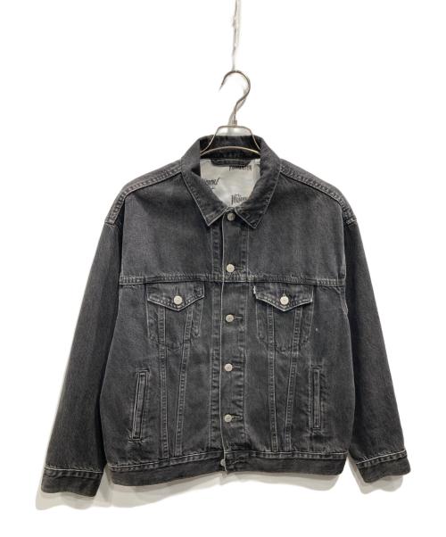 LEVI'S（リーバイス）LEVI'S (リーバイス) UNIVERSAL MONSTERSデニムジャケット ブラック サイズ:Ｓの古着・服飾アイテム