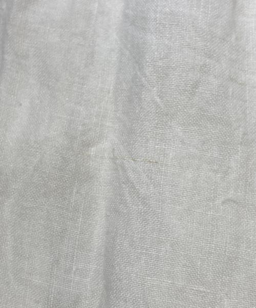 nous rendent heureux（ヌーランドオロー）nous rendent heureux (ヌーランドオロー) フリルカラーリネンブラウス アイボリー サイズ:Fの古着・服飾アイテム