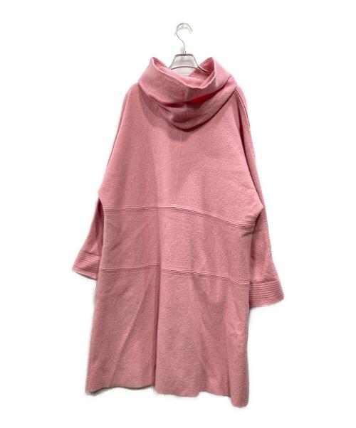 YACCO MARICARD（ヤッコマリカルド）YACCO MARICARD (ヤッコマリカルド) ブークレ フーデッドコート ピンク サイズ:2の古着・服飾アイテム