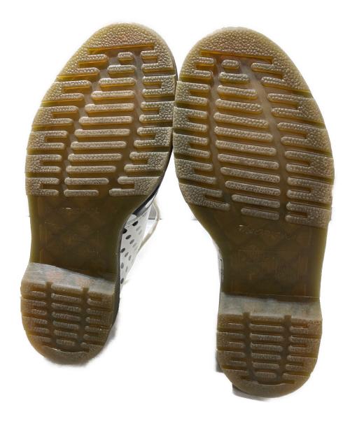 Dr.Martens（ドクターマーチン）Dr.Martens (ドクターマーチン) MERIS ホワイト×ブラック サイズ:7の古着・服飾アイテム