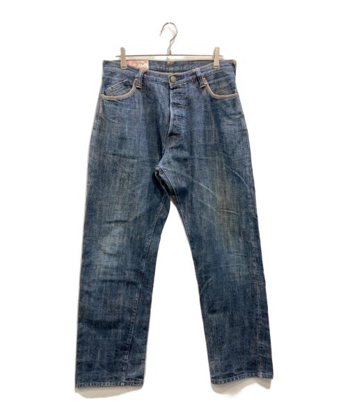 EVISU（エヴィス）EVISU (エヴィス) 2100 カモメ刺繍 デニムパンツ インディゴ サイズ:SIZE 34の古着・服飾アイテム