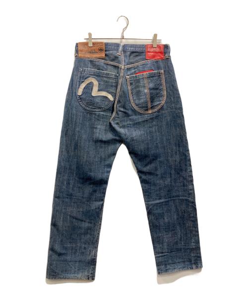 EVISU（エヴィス）EVISU (エヴィス) 2100 カモメ刺繍 デニムパンツ インディゴ サイズ:SIZE 34の古着・服飾アイテム
