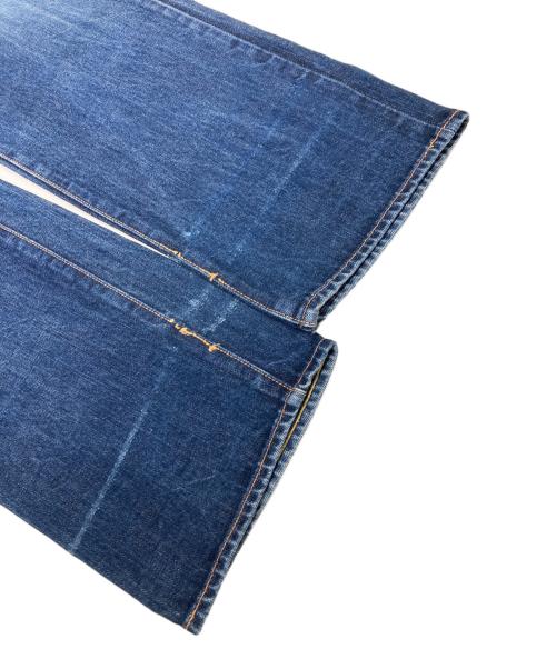 EVISU（エヴィス）EVISU (エヴィス) ダブルカモメ デニムパンツ インディゴ×イエロー サイズ:SIZE 31の古着・服飾アイテム