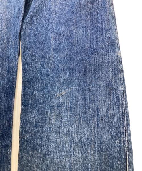 EVISU（エヴィス）EVISU (エヴィス) ダブルカモメ デニムパンツ インディゴ×イエロー サイズ:SIZE 31の古着・服飾アイテム