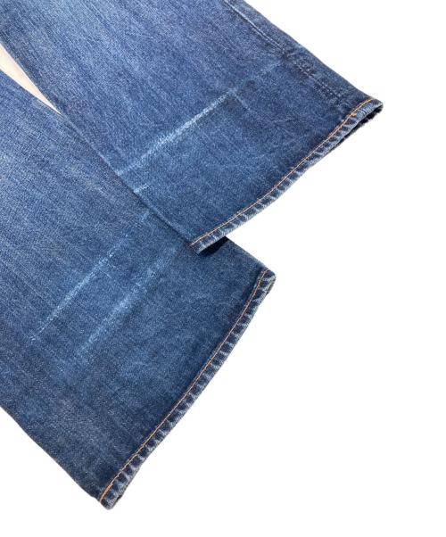 EVISU（エヴィス）EVISU (エヴィス) ダブルカモメ デニムパンツ インディゴ×イエロー サイズ:SIZE 31の古着・服飾アイテム