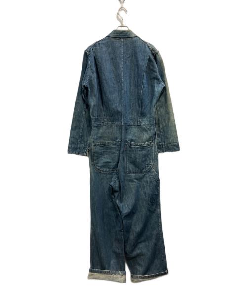 EVISU（エヴィス）EVISU (エヴィス) Lot 1010 新恵美寿神頭 つなぎ インディゴ サイズ:38の古着・服飾アイテム
