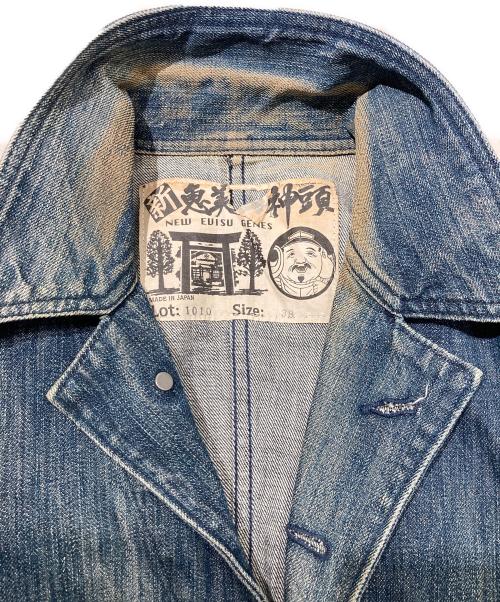 EVISU（エヴィス）EVISU (エヴィス) Lot 1010 新恵美寿神頭 つなぎ インディゴ サイズ:38の古着・服飾アイテム