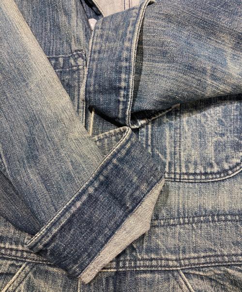 EVISU（エヴィス）EVISU (エヴィス) Lot 1010 新恵美寿神頭 つなぎ インディゴ サイズ:38の古着・服飾アイテム