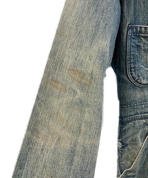 EVISU（エヴィス）EVISU (エヴィス) Lot 1010 新恵美寿神頭 つなぎ インディゴ サイズ:38の古着・服飾アイテム