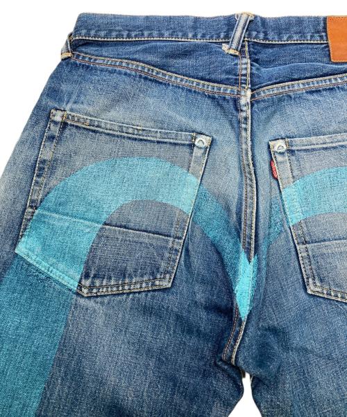 EVISU（エヴィス）EVISU (エヴィス) No.2 ビッグカモメ デニムパンツ インディゴ サイズ:SIZE 32の古着・服飾アイテム