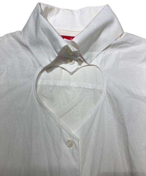 Vivienne Westwood RED LABEL（ヴィヴィアンウエストウッドレッドレーベル）Vivienne Westwood RED LABEL (ヴィヴィアンウエストウッドレッドレーベル) ラブシャツ ホワイト サイズ:03の古着・服飾アイテム