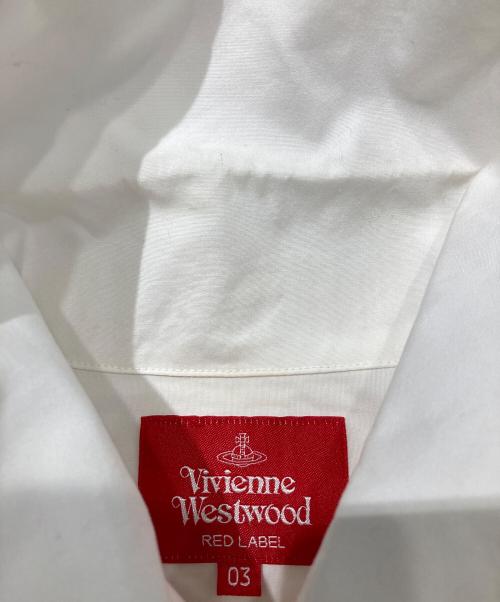 Vivienne Westwood RED LABEL（ヴィヴィアンウエストウッドレッドレーベル）Vivienne Westwood RED LABEL (ヴィヴィアンウエストウッドレッドレーベル) ラブシャツ ホワイト サイズ:03の古着・服飾アイテム