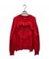 Vivienne Westwood RED LABEL（ヴィヴィアンウエストウッドレッドレーベル）の古着「フリル ラブニット」｜レッド
