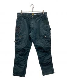 CarHartt（カーハート）の古着「ダブルニー・カーゴワークパンツ」｜ブラック