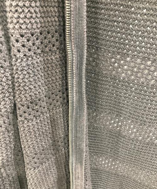 thisisneverthat（ディスイズネバーザット）thisisneverthat (ディスイズネバーザット) Crochet Knit Zip Hoodie ブラウン サイズ:M 未使用品の古着・服飾アイテム