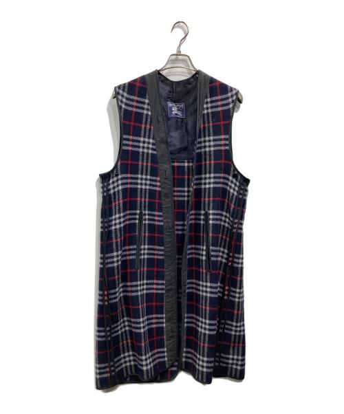 Burberry's（バーバリーズ）Burberry's (バーバリーズ) ノヴァチェック ライナーベスト ネイビー サイズ:表記なしの古着・服飾アイテム