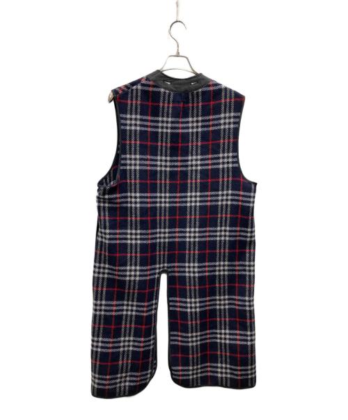 Burberry's（バーバリーズ）Burberry's (バーバリーズ) ノヴァチェック ライナーベスト ネイビー サイズ:表記なしの古着・服飾アイテム