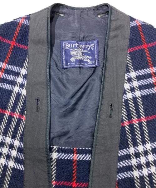 Burberry's（バーバリーズ）Burberry's (バーバリーズ) ノヴァチェック ライナーベスト ネイビー サイズ:表記なしの古着・服飾アイテム