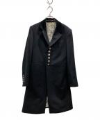Vivienne Westwood manヴィヴィアン ウェストウッド マン）の古着「6連オーブボタン ウールカシミヤ チェスターコート」｜ブラック