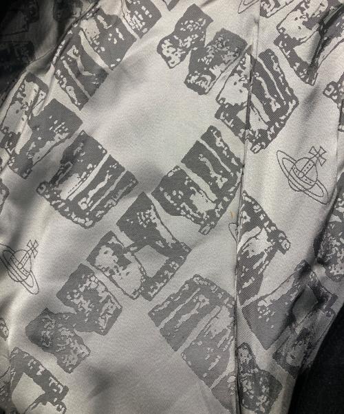 Vivienne Westwood man（ヴィヴィアン ウェストウッド マン）Vivienne Westwood man (ヴィヴィアン ウェストウッド マン) 6連オーブボタン ウールカシミヤ チェスターコート ブラック サイズ:46の古着・服飾アイテム