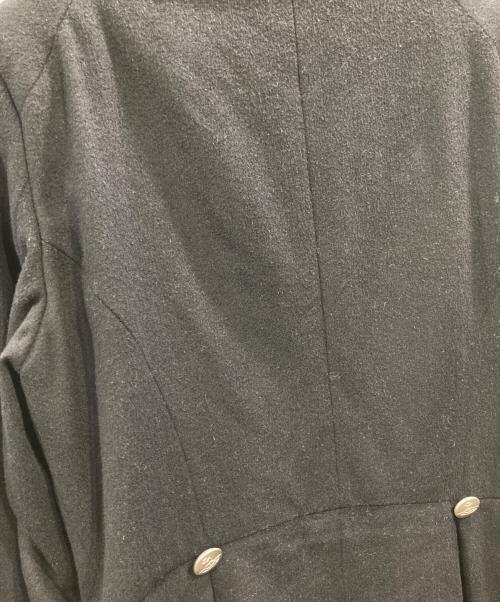Vivienne Westwood man（ヴィヴィアン ウェストウッド マン）Vivienne Westwood man (ヴィヴィアン ウェストウッド マン) 6連オーブボタン ウールカシミヤ チェスターコート ブラック サイズ:46の古着・服飾アイテム