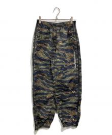 SUPREME（シュプリーム）の古着「23SS Full Zip Baggy Warm Up Pant "Tiger Camo"」｜オリーブ