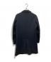 SHIPS (シップス) HAMILTON LAMBSWOOL メルトン ロング チェスターコート ブラック サイズ:L：8000円