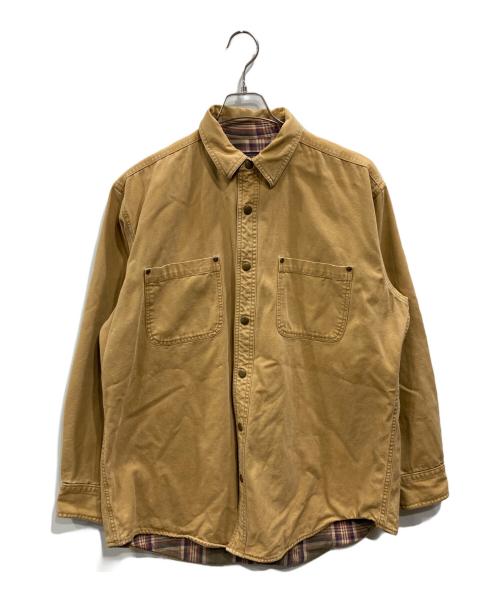WOOLRICH（ウールリッチ）WOOLRICH (ウールリッチ) ワークシャツ ブラウン サイズ:SIZE Lの古着・服飾アイテム