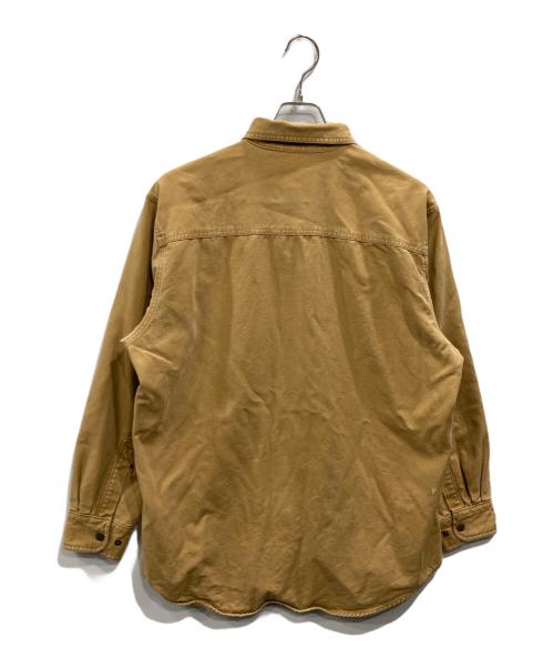 WOOLRICH（ウールリッチ）WOOLRICH (ウールリッチ) ワークシャツ ブラウン サイズ:SIZE Lの古着・服飾アイテム