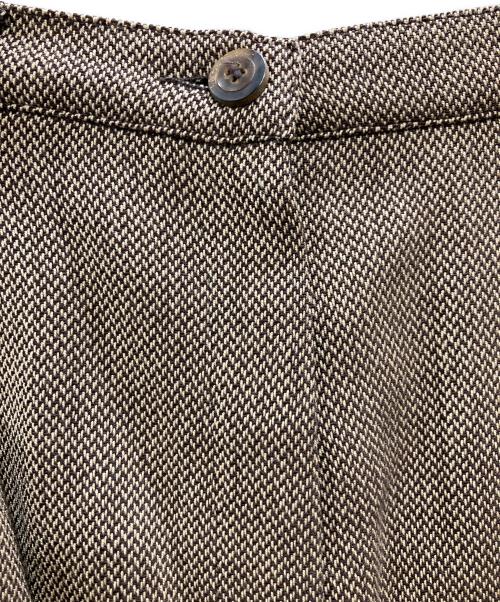 Salvatore Ferragamo（サルヴァトーレ フェラガモ）Salvatore Ferragamo (サルヴァトーレ・フェラガモ) ウールセットアップ ブラウン サイズ:40の古着・服飾アイテム