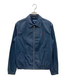 POLO RALPH LAUREN（ポロ・ラルフローレン）の古着「スイングトップ」｜ネイビー
