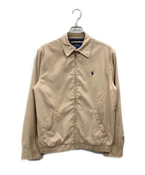 POLO RALPH LAUREN（ポロ・ラルフローレン）POLO RALPH LAUREN (ポロ・ラルフローレン) スイングトップ ベージュ サイズ:XSの古着・服飾アイテム