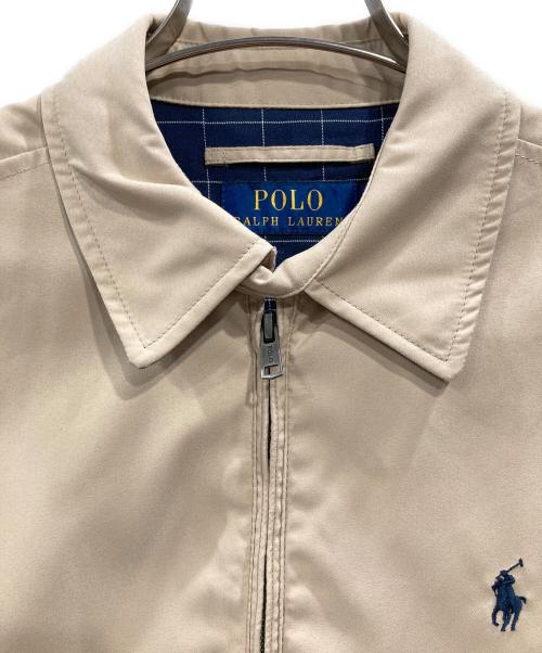 POLO RALPH LAUREN（ポロ・ラルフローレン）POLO RALPH LAUREN (ポロ・ラルフローレン) スイングトップ ベージュ サイズ:XSの古着・服飾アイテム