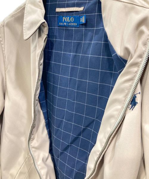 POLO RALPH LAUREN（ポロ・ラルフローレン）POLO RALPH LAUREN (ポロ・ラルフローレン) スイングトップ ベージュ サイズ:XSの古着・服飾アイテム