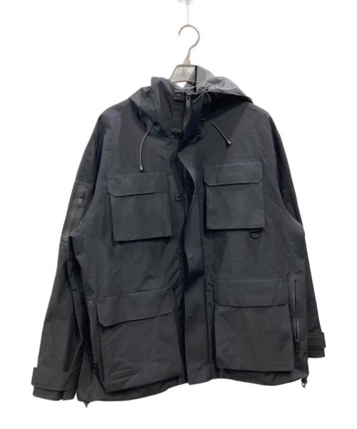 MOOSE KNUCKLES（ムース ナックルズ）MOOSE KNUCKLES (ムース ナックルズ) Mansfield Rain Jacket ブラック サイズ:Lの古着・服飾アイテム