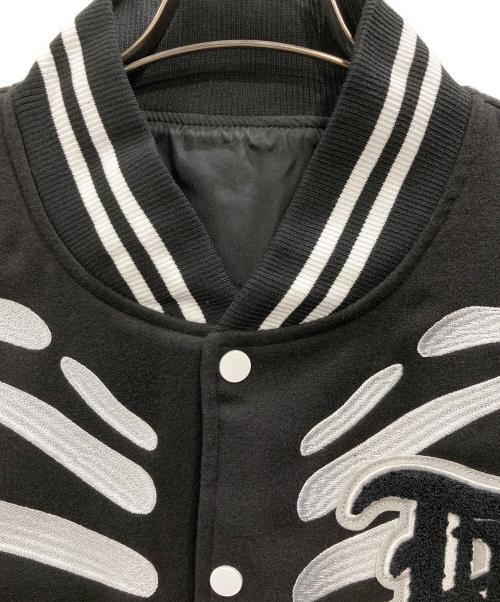 TREASURE（トレジャー）TREASURE (トレジャー) PULSE ON スタジャン(パルス オンスタジャン）ン ブラック サイズ:Ｌの古着・服飾アイテム