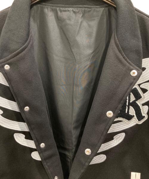 TREASURE（トレジャー）TREASURE (トレジャー) PULSE ON スタジャン(パルス オンスタジャン）ン ブラック サイズ:Ｌの古着・服飾アイテム