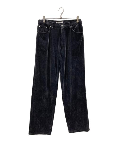 seven by seven（セブンバイセブン）SEVEN BY SEVEN (セブンバイセブン) CORDUROY WIDE PANTS グレー サイズ:Ｌの古着・服飾アイテム