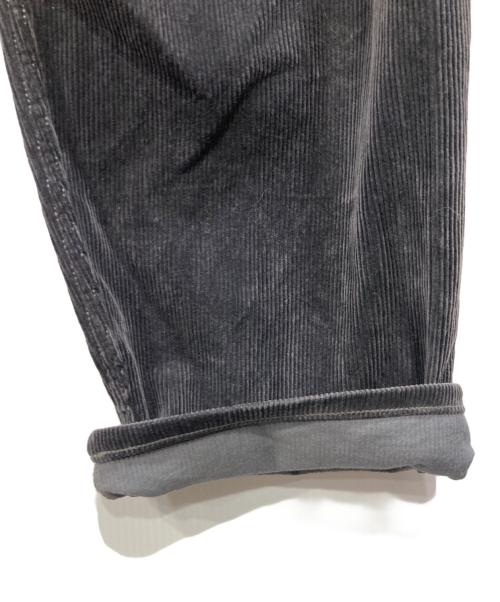 seven by seven（セブンバイセブン）SEVEN BY SEVEN (セブンバイセブン) CORDUROY WIDE PANTS グレー サイズ:Ｌの古着・服飾アイテム