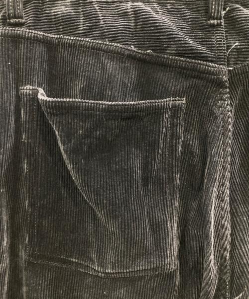 seven by seven（セブンバイセブン）SEVEN BY SEVEN (セブンバイセブン) CORDUROY WIDE PANTS グレー サイズ:Ｌの古着・服飾アイテム