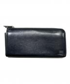 PORTERポーター）の古着「PLUME  LONG WALLET（ポーター プリュム ロングウォレット）」｜ブラック