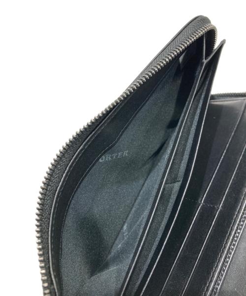 PORTER（ポーター）PORTER (ポーター) PLUME  LONG WALLET（ポーター プリュム ロングウォレット） ブラックの古着・服飾アイテム