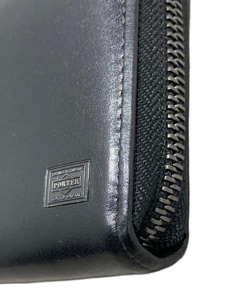 PORTER（ポーター）PORTER (ポーター) PLUME  LONG WALLET（ポーター プリュム ロングウォレット） ブラックの古着・服飾アイテム